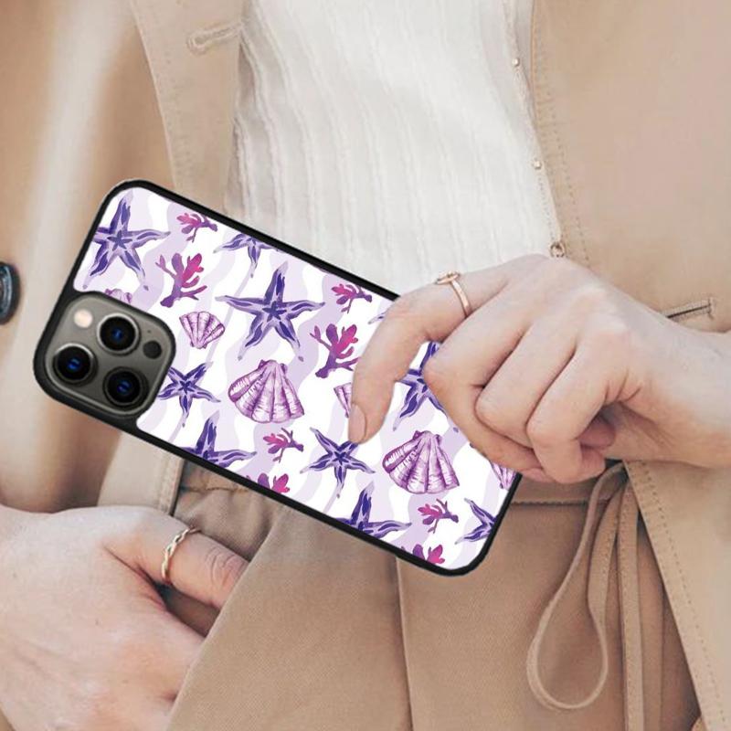 Sea Shells Magnetic Phone Case For APPLE iPhone 17 Air 16 14 13 12 Pro Max 15 Plus Wireless Charge With MagSafe Cover