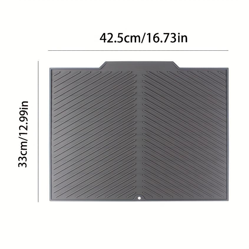 

[1шт Силіконовий Дренажний Килимок] 1шт Термостійкий Силіконовий Дренажний Килимок, Складана Дренажна Підкладка | Великий Дренажний Піддон, Підставка, що миється в посудомийній машині M