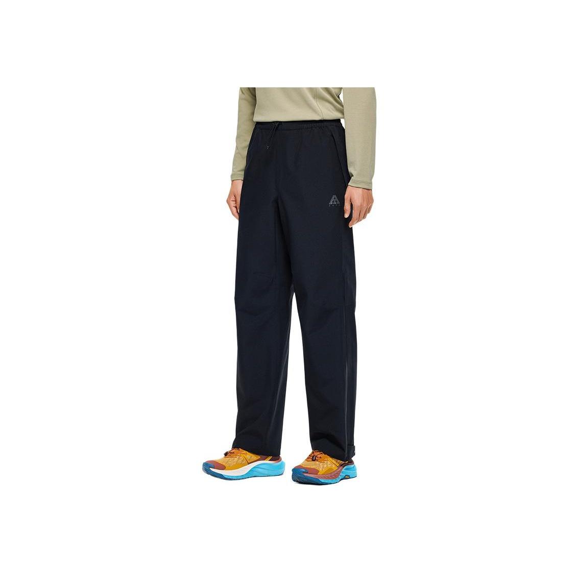 

Anta Training Series Solid Color Mid-Rise Drawstring Straight-Leg Sports Pants Men bottoms Black 952437506-2 3XL