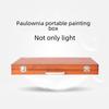 Shuangfeng HX-3 Rounded Corner Oil Painting Box - SF-700 Walnut & Paulownia Portable Sketch Box