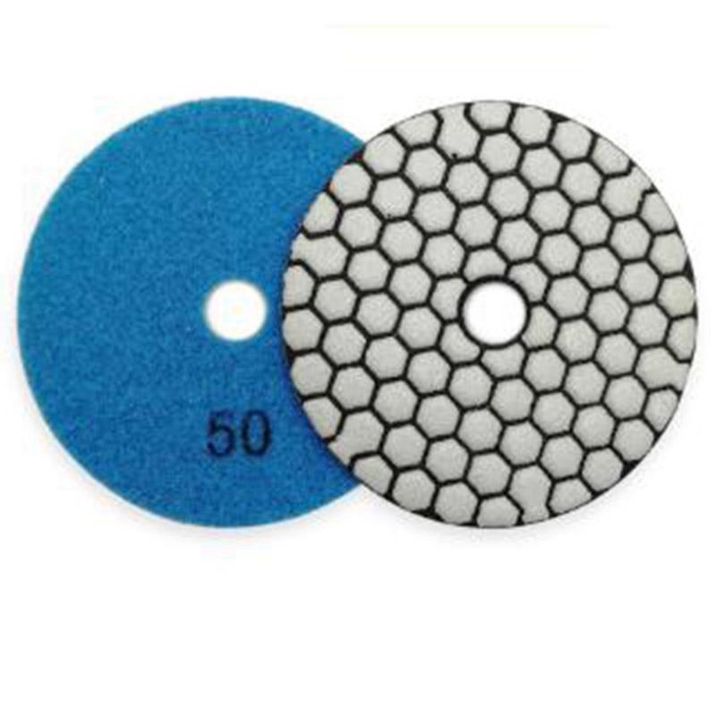 Granulație 50 Diamante Disc de lustruit uscat, granit, marmură, rășină flexibilă, disc de șlefuit, piatră ceramică, disc de lustruit