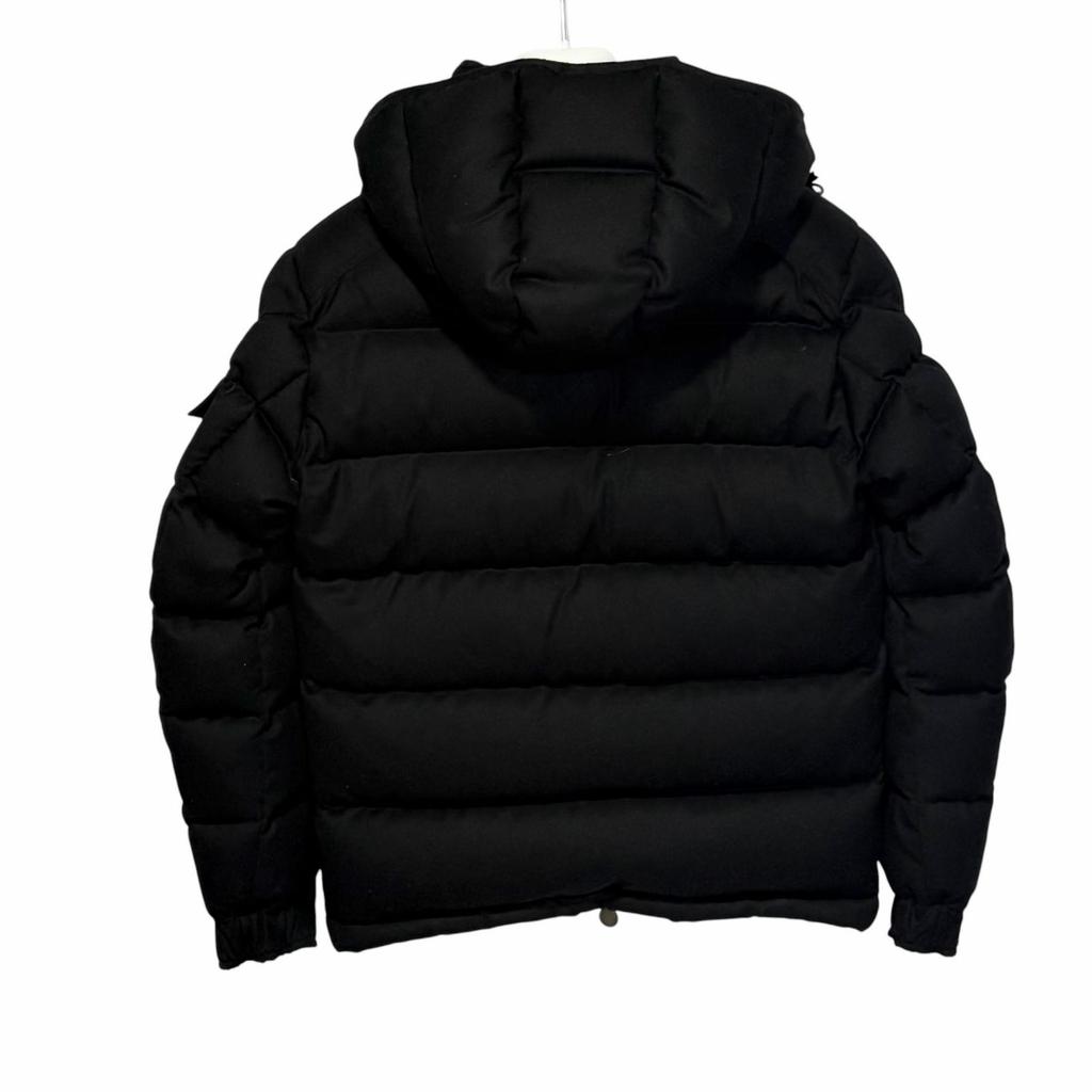Used MONCLER MONTGENEVREDown Jacket Black/black Wool Mens