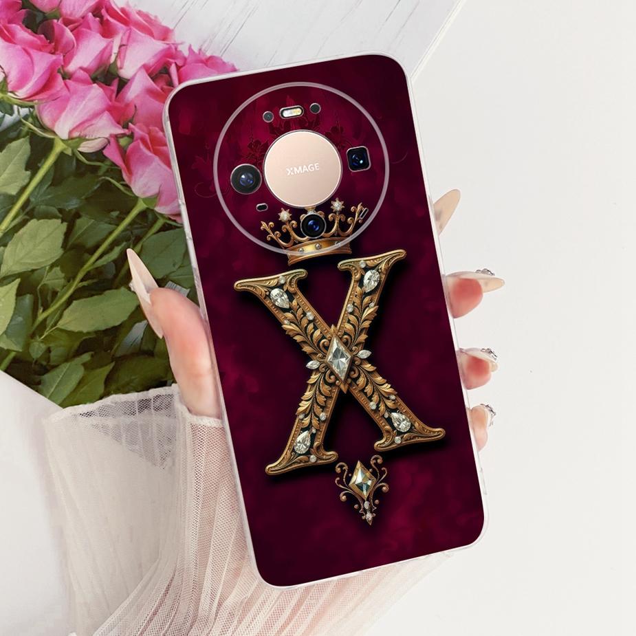 

For Huawei Mate 80 Pro Case SGT-AL50 Cute Crown Letters Cover Soft Slim Phone Case For Huawei Mate 80 Pro Max Mate80 Fundas Bags Mate 80 Pro Max