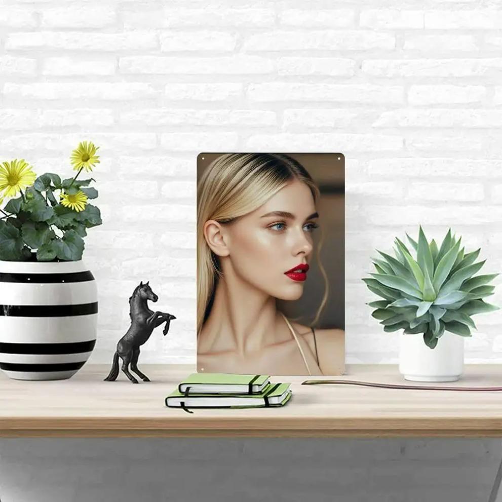 Vintage Retro Metallblechschild für Garage Bar Wanddekor - Rustikales Kunst Metallblech-Schild für Heimdekor | Einfach aufzuhängen