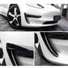 1 Paar Geeignet für Tesla Model 3 2017+ Stoßstange vorne Windabweiser Autoaufkleber Außenmodifikation