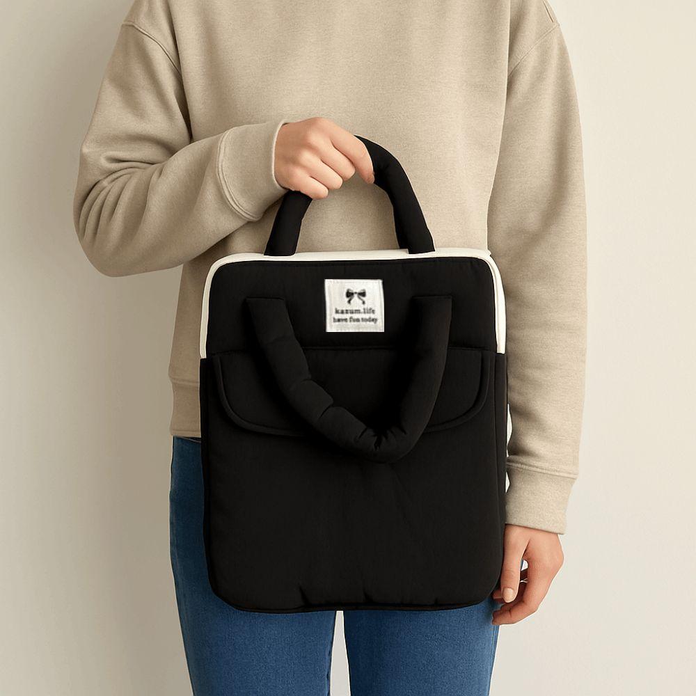 Portable Shockproof Laptop Bag Soft Laptop Sleeve Stylish Computer Handbag  School