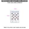 Treasure Stickers - 25 Pieces Vinyl Decal K-Pop Photocards Set