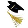 1/3/5Pcs Decorative Headwear Graduation Hair Claw Hair Accessories Portable Doctoral Cap Hair Clip Graduation Hat Pins