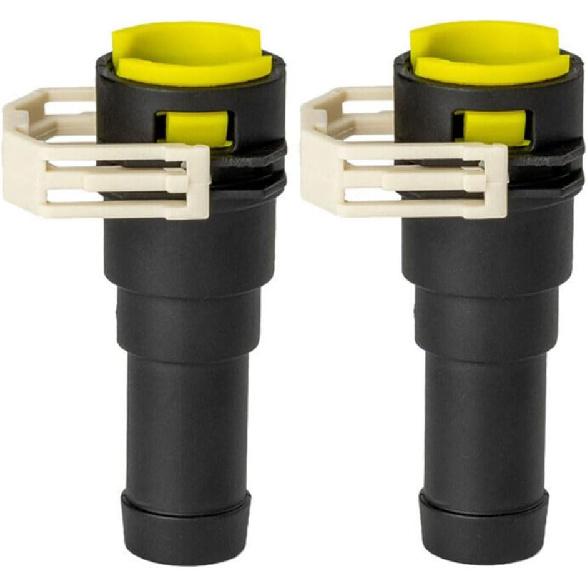 2PCS Cooling Heater Water Hose Connector For Mazda 2 3 5 6 2004-2012 D651-61-240