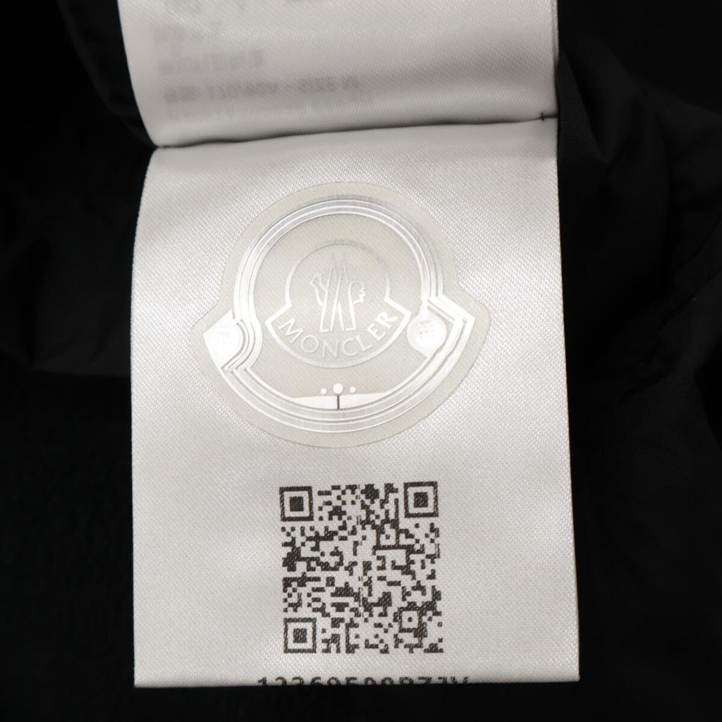 MONCLER ZIP UP CARDIGAN Reversible Boa x Fleece Zip-Up Jacket M blackUsed