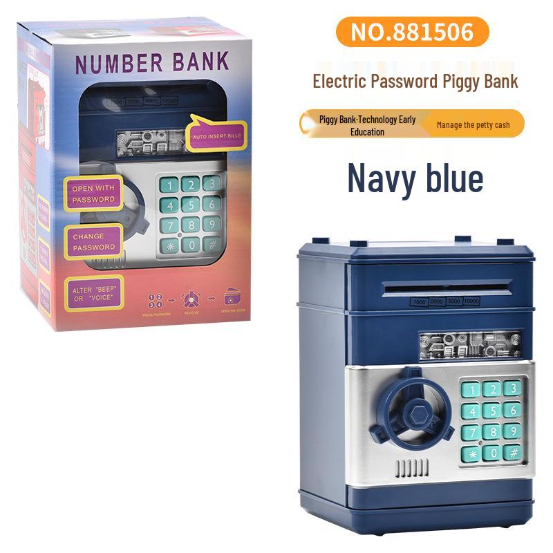 Children's Fun Electric ATM Piggy Bank with Combination Lock