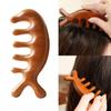 Blood Circulation Meridian Massage Comb Scalp Relax Sandalwood Hair Comb  Neck Nose