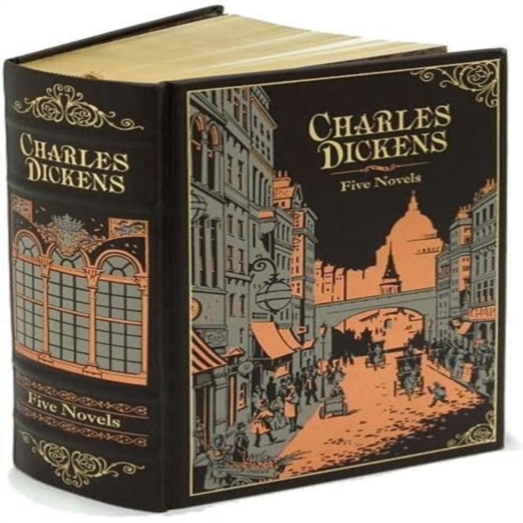 Charles Dickens Barnes Amp Noble Collectible Classics Omnibus Edition by Charles Dickens Leather... 9781435124998