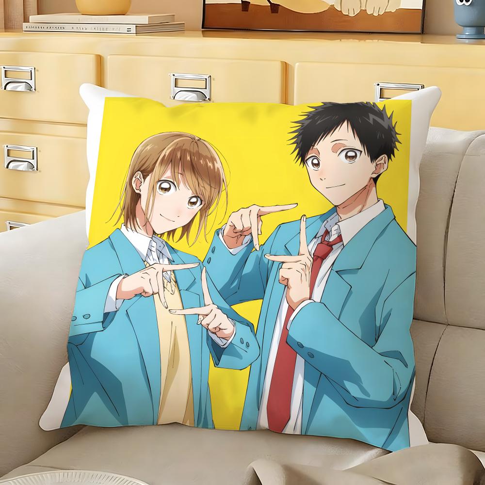 

Anime BBlue BBox Cushion Cover Soft Durable Reversible Pillow Cover Home Car MultiScene Daily Comfort Pillowcase 30X30cm