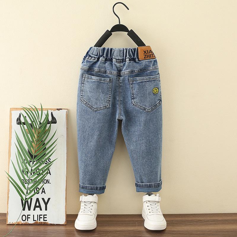 Boys' Spring/Autumn 2025 Children's Japanese/Korean Style Versatile Jeans