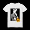 Justin Bieber Ufficiale What The Hell Do You Mean Copertina Singolo Bianco e Nero Unisex Maglietta di Lusso Unisex Cotone Manica Corta