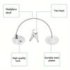 1 Pcs Strong Adhesive Teenager Safety Stainless Steel Refrigerator Lock - 1pc with 2 Keys - Suitable for Cabinet Locks, Freezer Locks and Drawer Locks