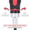 Amazon Basics Magnetic Ratchet Screwdriver 41 Black Set, Pieces, Red,