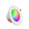 1-10 Pezzi Lampada da Incasso LED Intelligente WiFi Lampada Dimmerabile Lampada RGB Controllo Remoto tramite APP Luce Cambia Colore per Google Alexa Home
