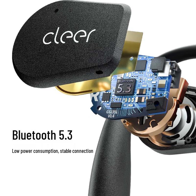 Cleer ARC 3 Bluetooth-Sportkopfhörer mit offener Passform und extrem langer Akkulaufzeit