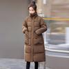 Damskie zimowe parki śnieżne Nowy styl koreański gruby bawełniany płaszcz długi swobodny puchowy płaszcz studencki wiatroszczelna odzież wierzchnia