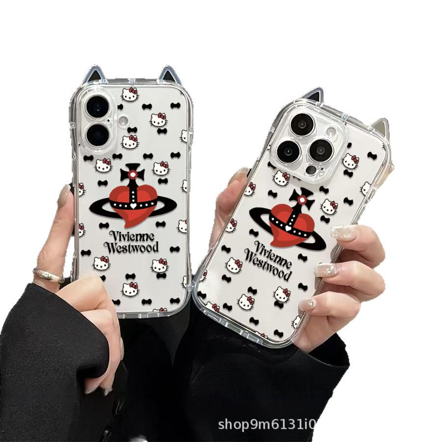 Sanrio Cat Ears KT Phone Case for Apple 17