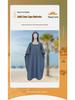 Microfiber Quick-Dry Beach Robe - Solid Color, Absorbent Changing Poncho