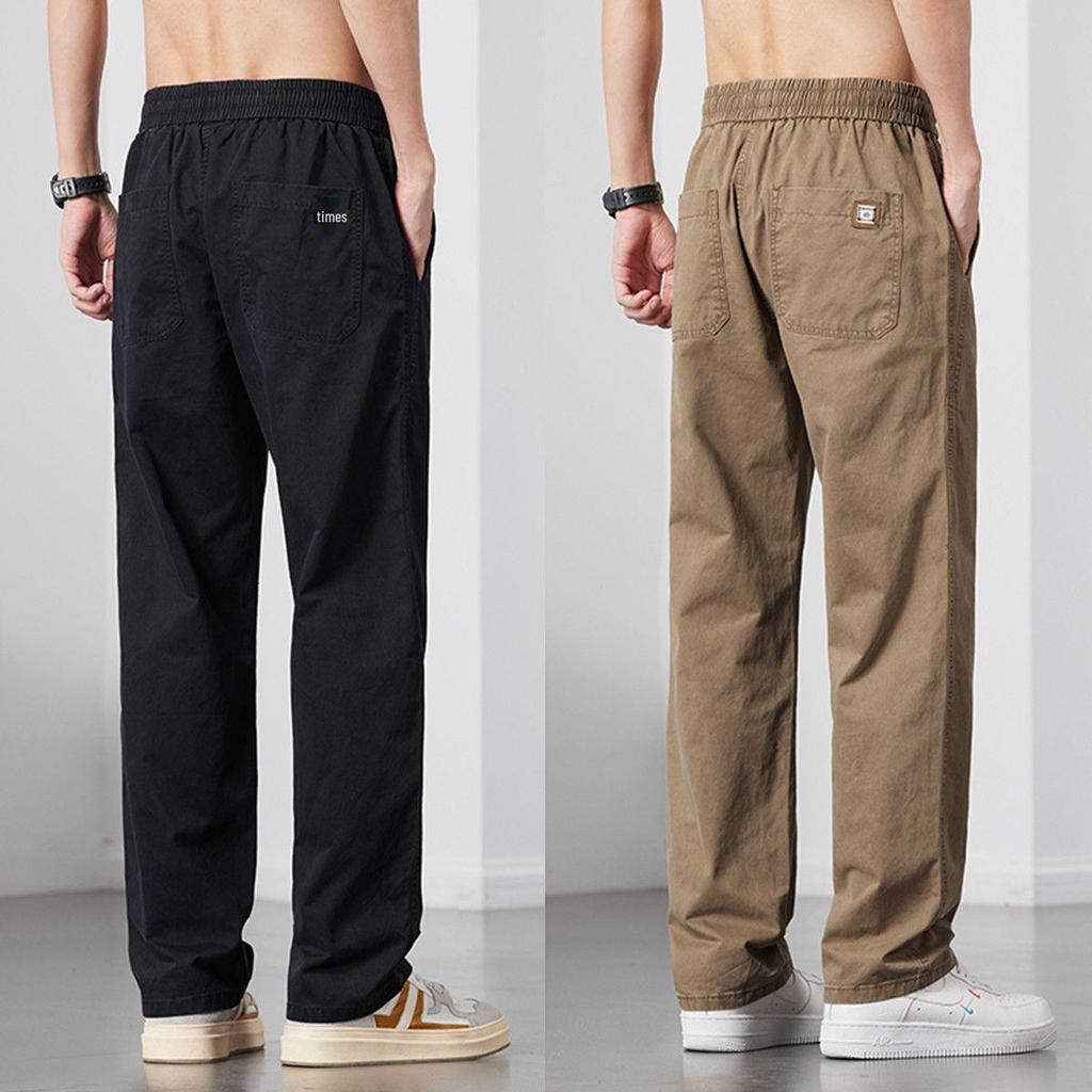 2025 Men's Versatile Loose-Fit Summer Pants - Lightweight, Durable, Plus Size