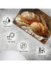 Vintage Bakery Bread Metal Wall Art Poster for Kitchen Decor