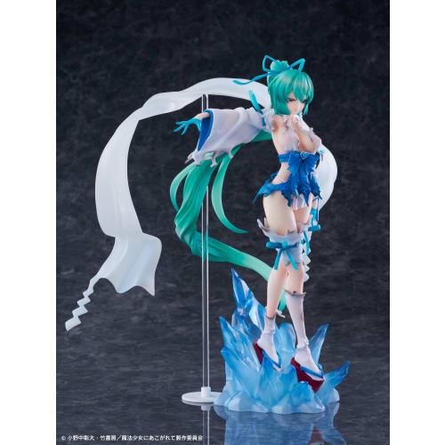 Longing for a Magical Girl" Magia Azul Thin Ice Shrine Maiden DX Ver. 1/7 Scale Complete Figure Made of PVC & ABS, Painted and Finished