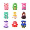 Soft Toy Animal Cute Anti-Stress Ball Squeeze Animal Toys Abraact Soft Sticky Squishi Stress Relief Toys Funny Gift J76