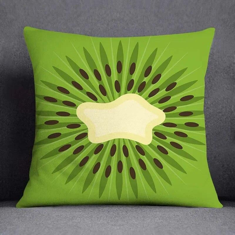 45x45cm Fruit pattern Home Decoration pillowcase Living Room Sofa Seat Office  Cushion  cover