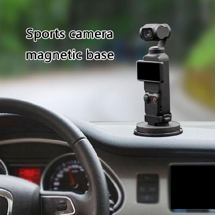 Durability Magnetic Expansion Base with MultiFunction Interfaces for Pocket3 Cameras Enhances Shoot Experience