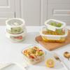 Lock & Lock 2-Piece Heat-Resistant Glass Lunch Box Set: Microwave and Refrigerator Safe, Sealed for Freshness. Gift-Ready.