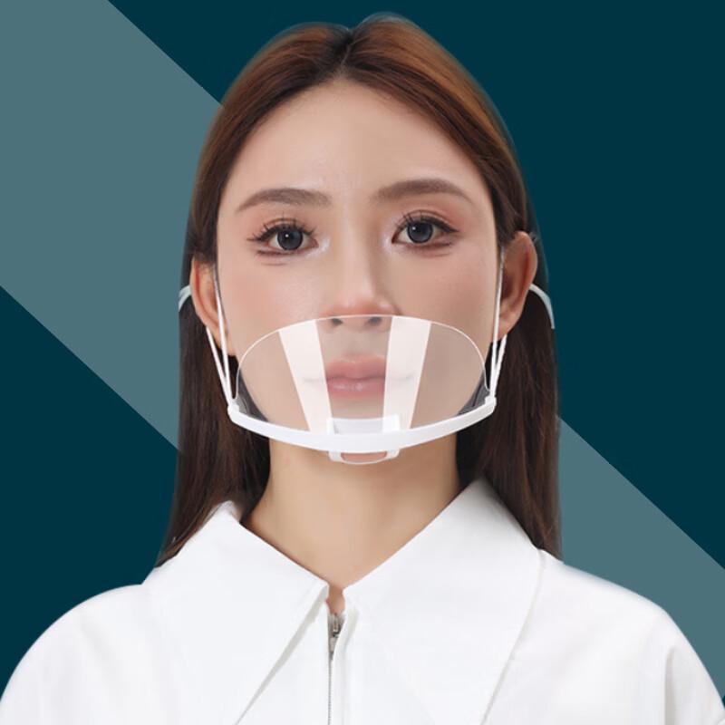 Chang Baosen Transparent Catering Anti-Saliva Mask (10-Pack)