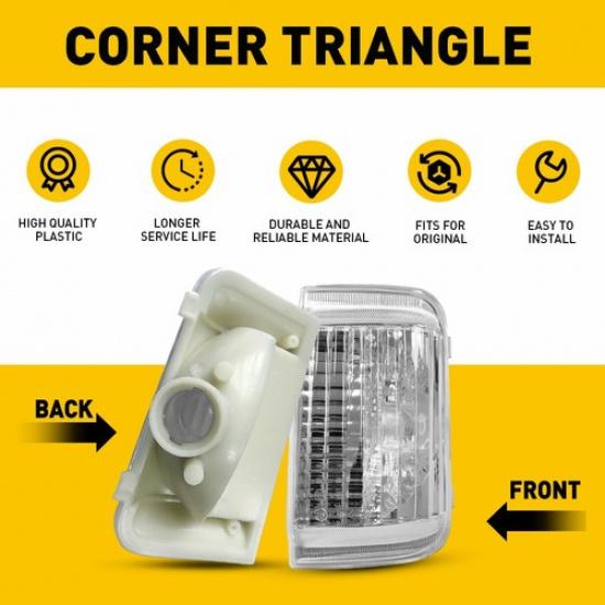 PASSENGER SIDE TURN MIRROR SIGNAL LIGHT Fit RAM 14-21 PROMASTER 1500 2500