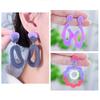 4Pcs/set Crystal Silicone Earrings Mold Set Crystal Epoxy Resin Casting Molds Irregular Ear Rings Mould for DIY Pendants