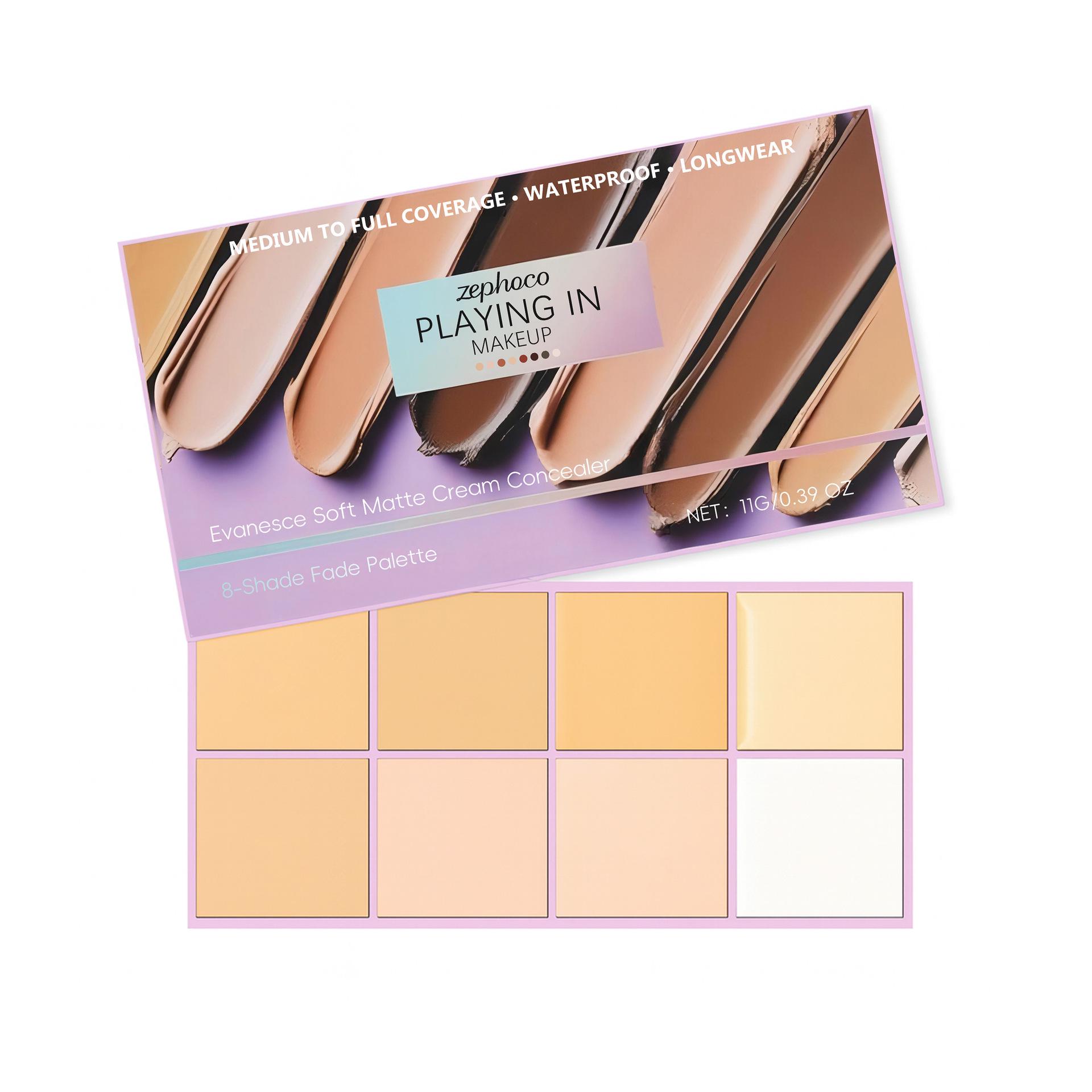 Zephoco Soft Mist Gradient Concealer: Lightweight, Fine Texture for a Natural, Translucent Makeup Look.