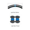 Black Faux Leather Car Steering Wheel Cover For Ford Mustang 2005 2006 2007 2008 20009 2010 2011 2012