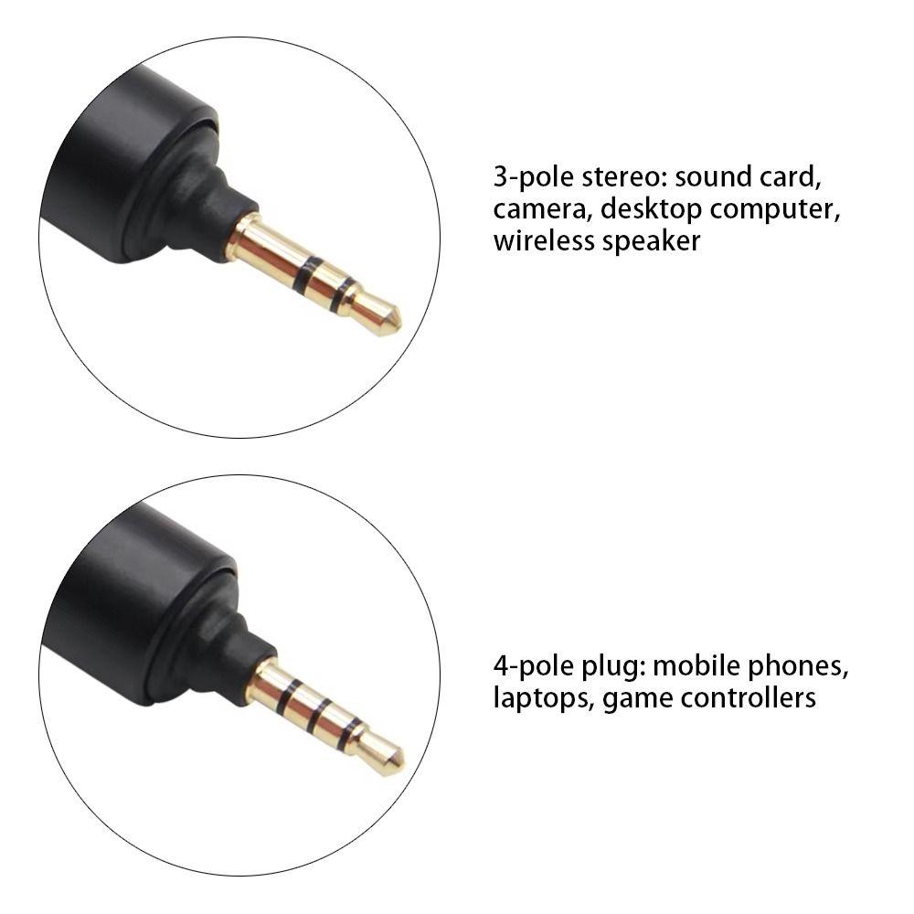 1Pcs Noise Cancelling Mini Microphone Recording Mic  For Recording Mobile Phone Studio Interview