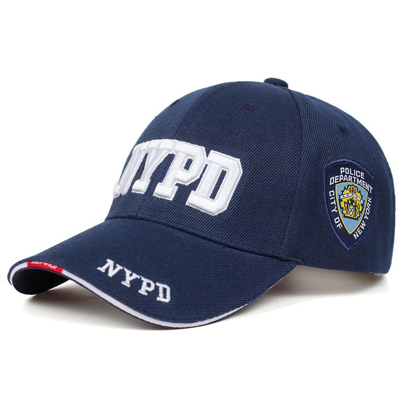 Boné de polícia chapéus de verão para mulheres bonés snapback boné de beisebol hip hop boné masculino gorras de algodão
