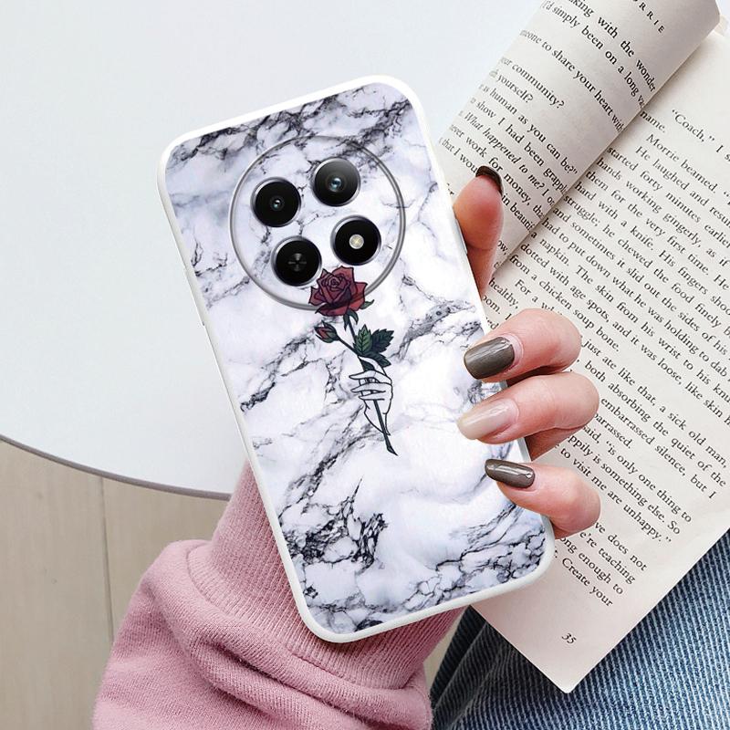 Luxury Case For Redmi 14C 4G 14R 5G A4 Note 14 Pro 5G Poco C75 Fundas Marble Art Pattern Soft TPU Protection Cover Shockproof