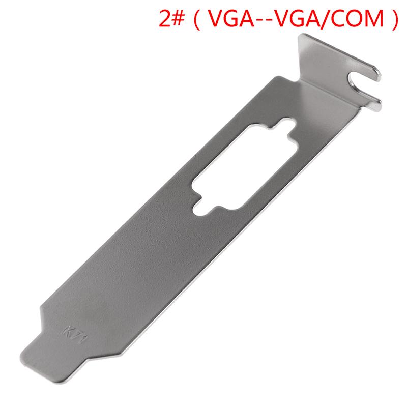 Lavprofil brakettadapter Dvi Hdmi Vga-port for grafikkvideokort med halv høyde