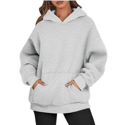 Womens Oversized Sweatshirts Fleece Hoodies Long Sleeve Shirts Pullover Fall Clothes With Pocket
