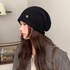 Dui Dui Hat Autumn and Winter Loose Windproof Warm Ear Protection Big Head Circumference Small Face Small Breathable Confinement Hat