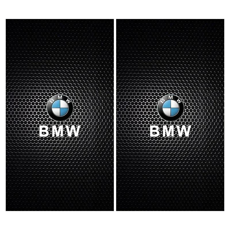 

Modern Exterior Refit 2Pcs Car Center Pillar Stickers Auto Logo Decorative Decals Styling Accessories For BMW iX3 iX F07 F48 E71