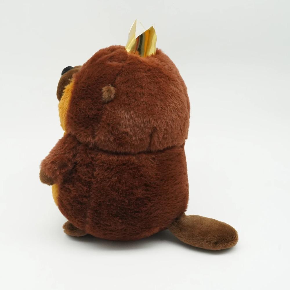 TreasuringU George Loaf Beaver Plush Toy Soft Fluffy Stuffed Toy Kawaii Animals Cute Beaver Doll Birthday Gifts