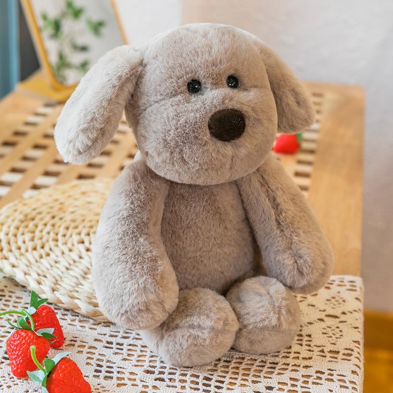 New Tie-dye Cute Dog Plush Toy Puppy Dog Doll for Children To Send Pillows for Holiday Gifts