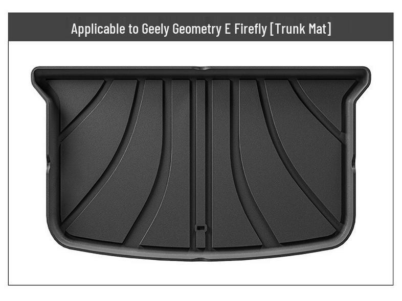 Custom TPE Car Mats for Geely Geometry E Firefly, Includes Trunk and Main Mats