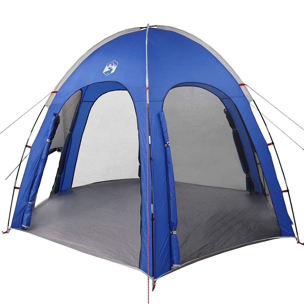 Pool Tent Azure Blue 366 x 305 x 231 cm Polyester and Fiberglass